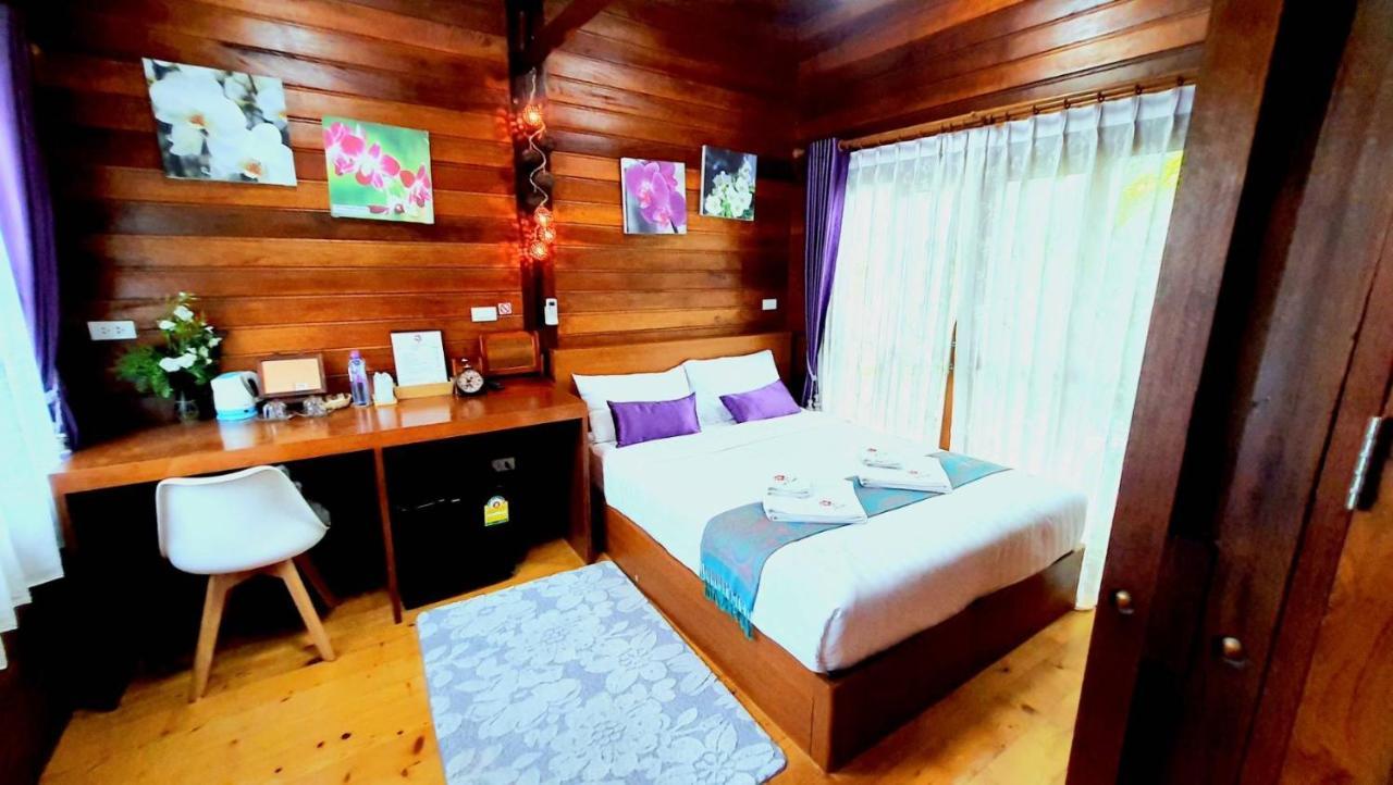 Areeya Phubeach Resort Wooden House Ban Chong Phli Eksteriør bilde