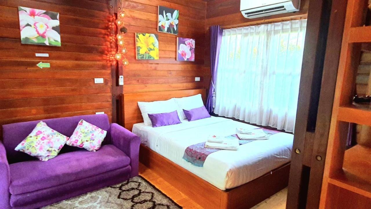 Areeya Phubeach Resort Wooden House Ban Chong Phli Eksteriør bilde