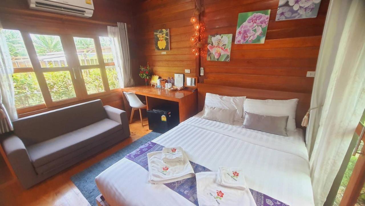 Areeya Phubeach Resort Wooden House Ban Chong Phli Eksteriør bilde
