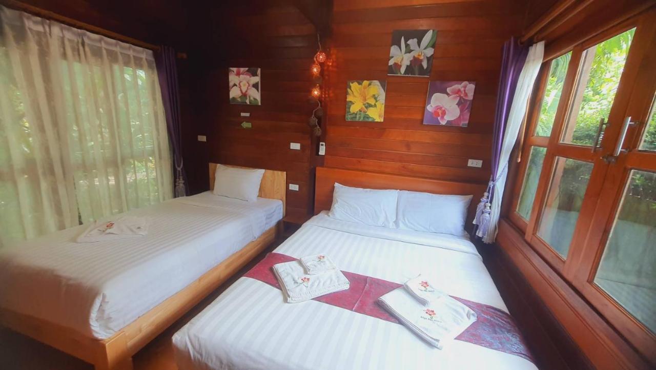 Areeya Phubeach Resort Wooden House Ban Chong Phli Eksteriør bilde
