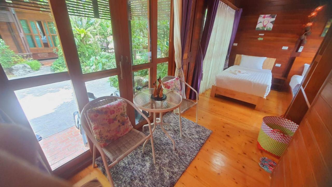 Areeya Phubeach Resort Wooden House Ban Chong Phli Eksteriør bilde