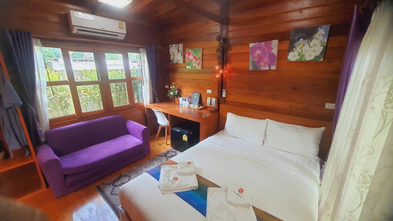 Areeya Phubeach Resort Wooden House Ban Chong Phli Eksteriør bilde
