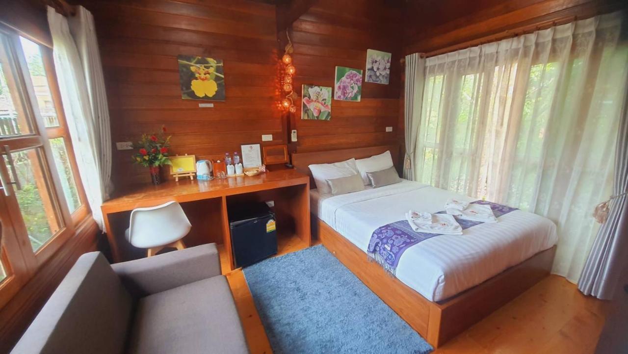 Areeya Phubeach Resort Wooden House Ban Chong Phli Eksteriør bilde