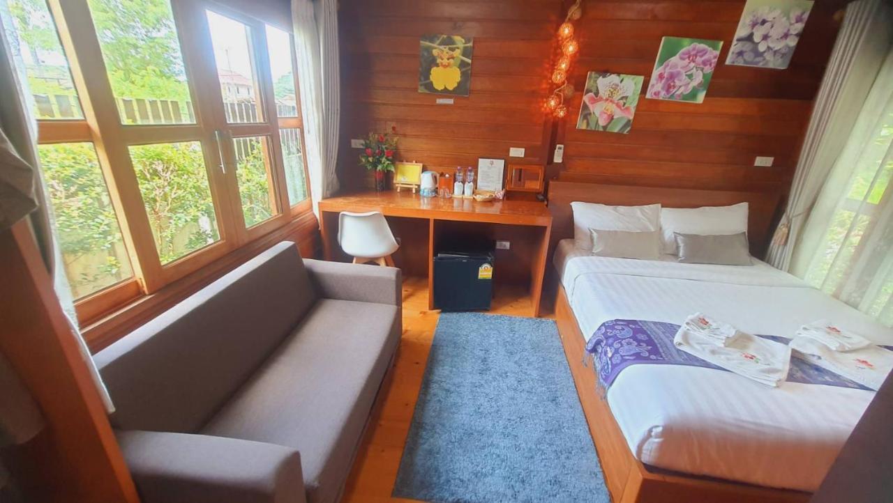 Areeya Phubeach Resort Wooden House Ban Chong Phli Eksteriør bilde