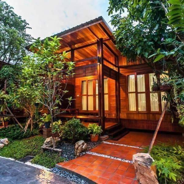 Areeya Phubeach Resort Wooden House Ban Chong Phli Eksteriør bilde
