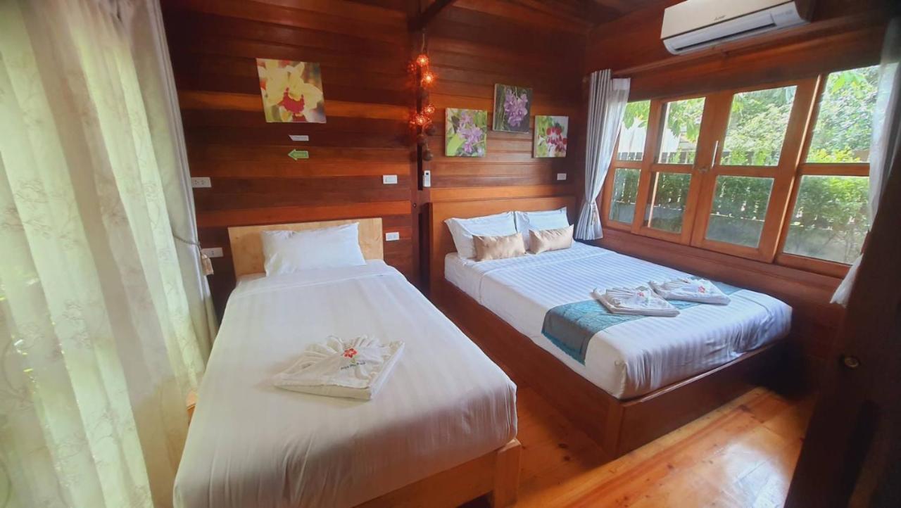Areeya Phubeach Resort Wooden House Ban Chong Phli Eksteriør bilde