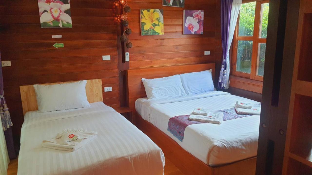 Areeya Phubeach Resort Wooden House Ban Chong Phli Eksteriør bilde