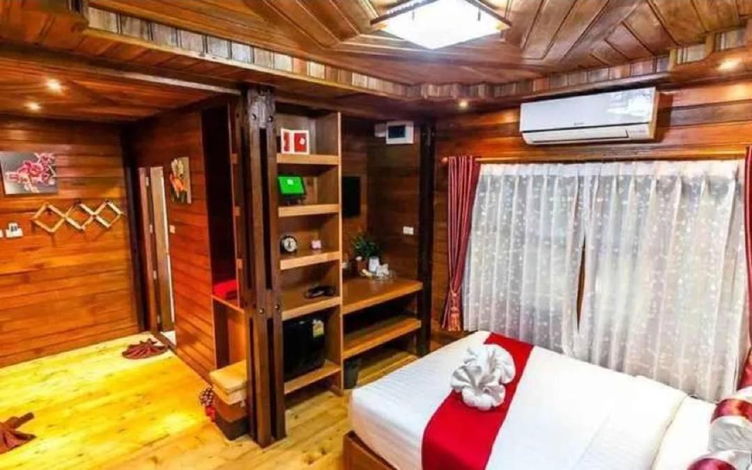 Areeya Phubeach Resort Wooden House Ban Chong Phli Eksteriør bilde
