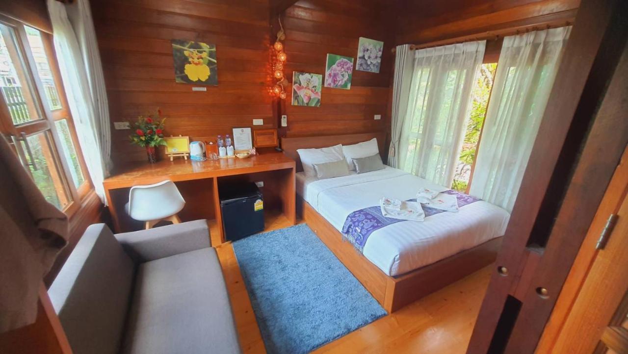 Areeya Phubeach Resort Wooden House Ban Chong Phli Eksteriør bilde