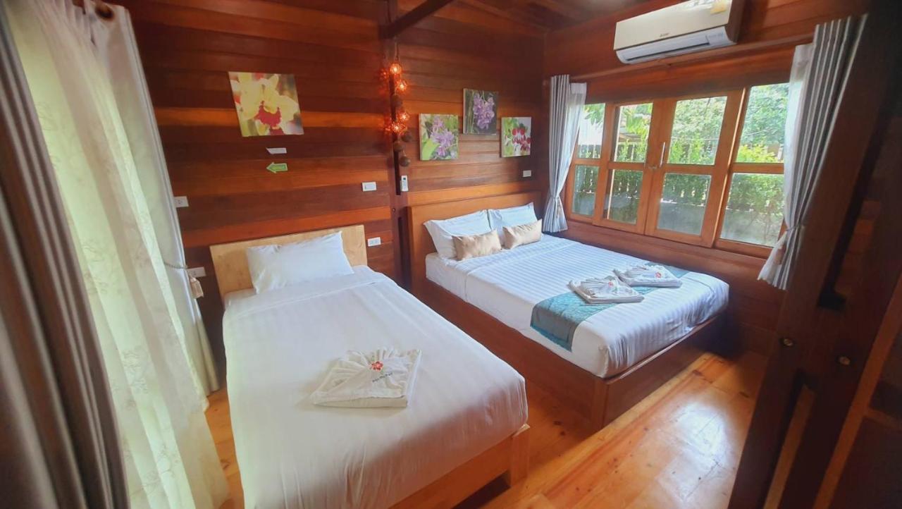 Areeya Phubeach Resort Wooden House Ban Chong Phli Eksteriør bilde